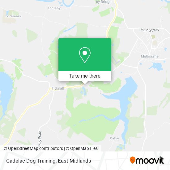 Cadelac Dog Training map