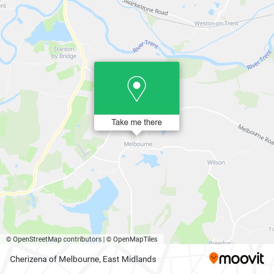 Cherizena of Melbourne map