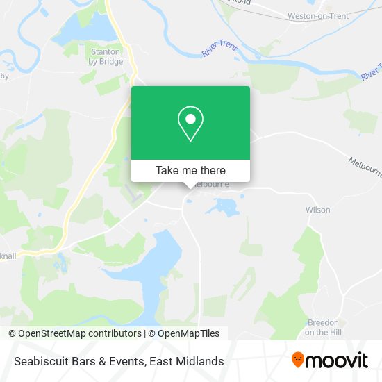 Seabiscuit Bars & Events map