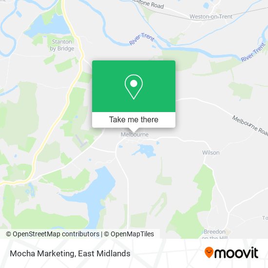 Mocha Marketing map