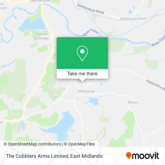 The Cobblers Arms Limited map