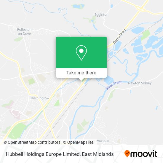 Hubbell Holdings Europe Limited map