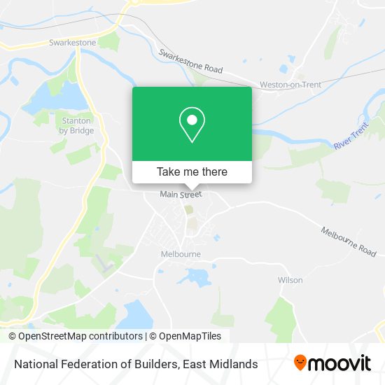 National Federation of Builders map