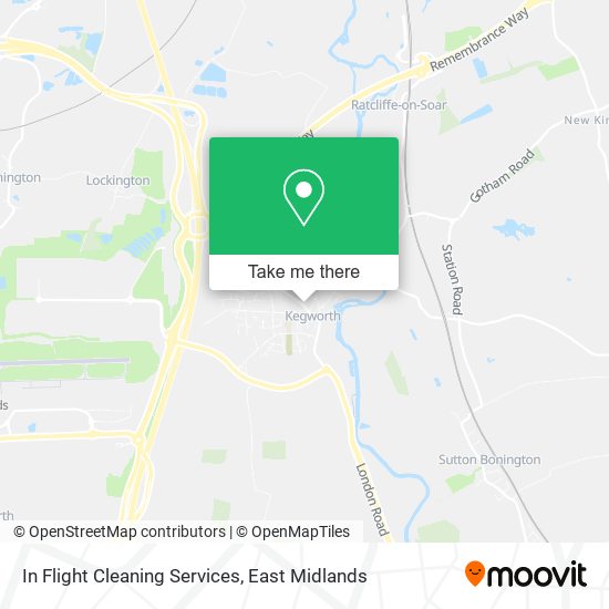 In Flight Cleaning Services map