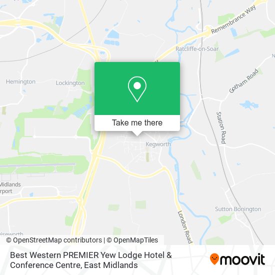 Best Western PREMIER Yew Lodge Hotel & Conference Centre map