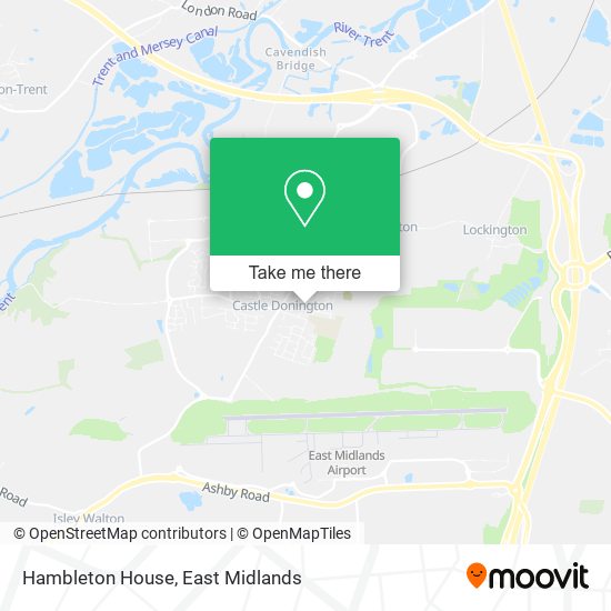 Hambleton House map