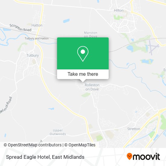 Spread Eagle Hotel map