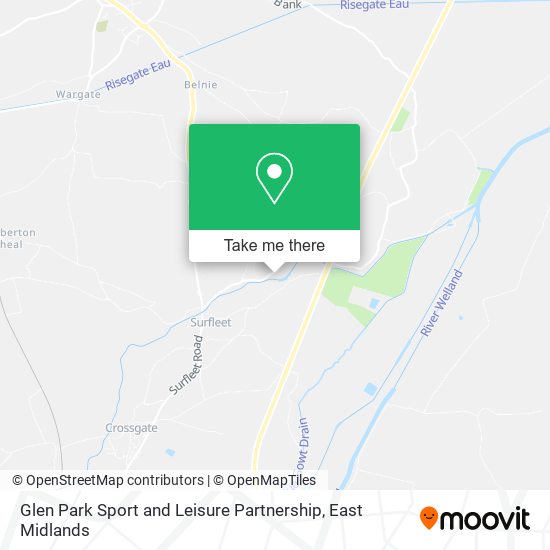 Glen Park Sport and Leisure Partnership map