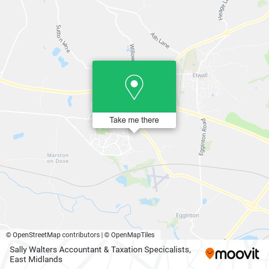 Sally Walters Accountant & Taxation Specicalists map