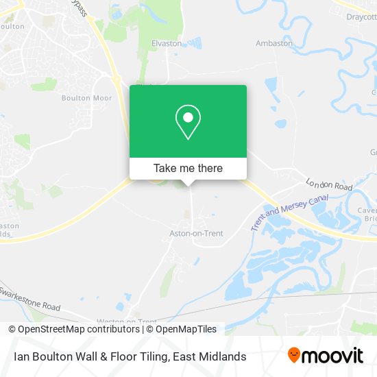 Ian Boulton Wall & Floor Tiling map