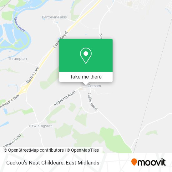 Cuckoo's Nest Childcare map