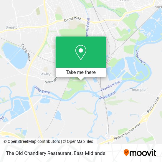 The Old Chandlery Restaurant map