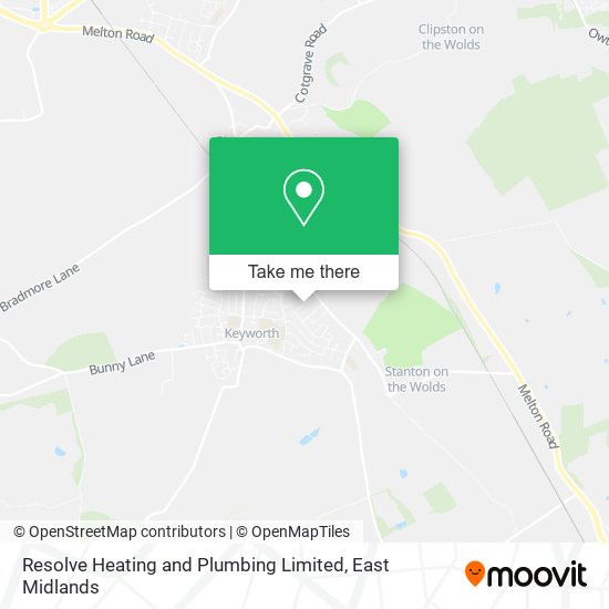 Resolve Heating and Plumbing Limited map