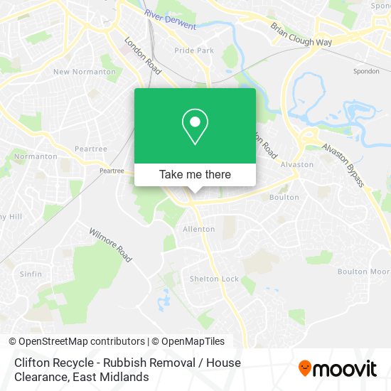 Clifton Recycle - Rubbish Removal / House Clearance map