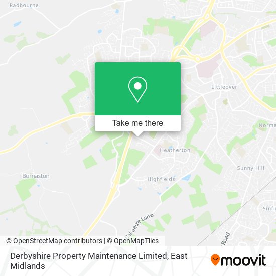 Derbyshire Property Maintenance Limited map