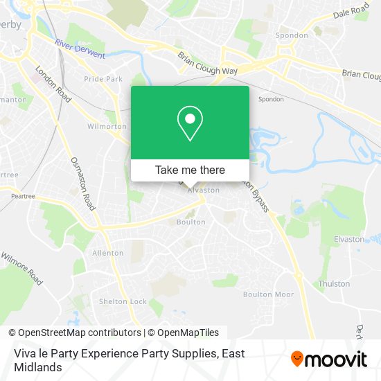 Viva le Party Experience Party Supplies map