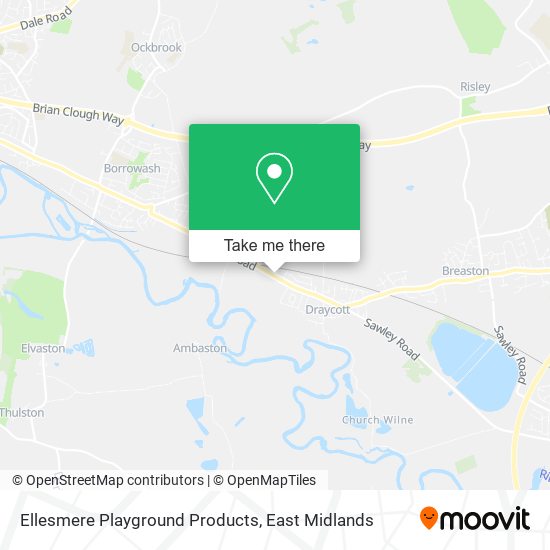Ellesmere Playground Products map