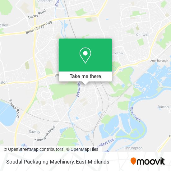 Soudal Packaging Machinery map