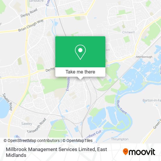 Millbrook Management Services Limited map