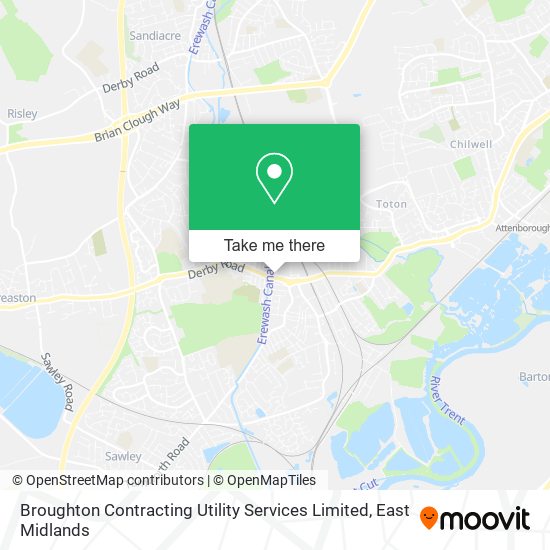 Broughton Contracting Utility Services Limited map