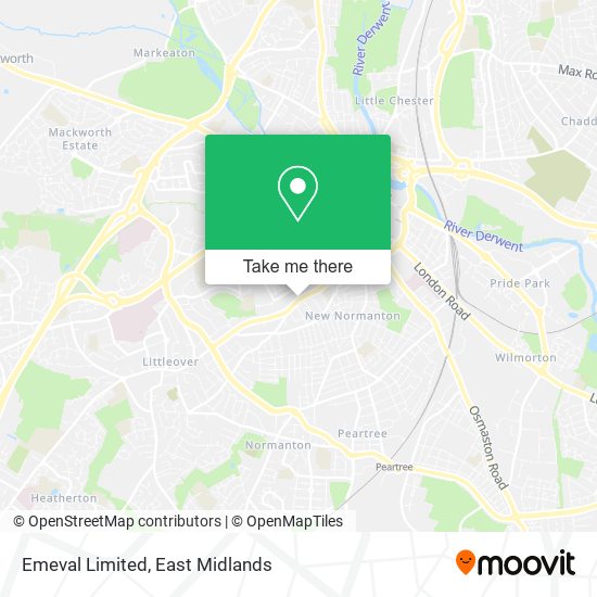 Emeval Limited map