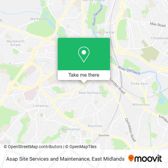 Asap Site Services and Maintenance map