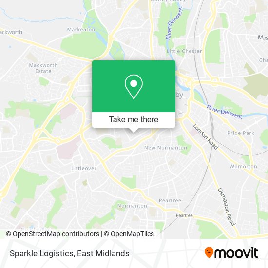 Sparkle Logistics map