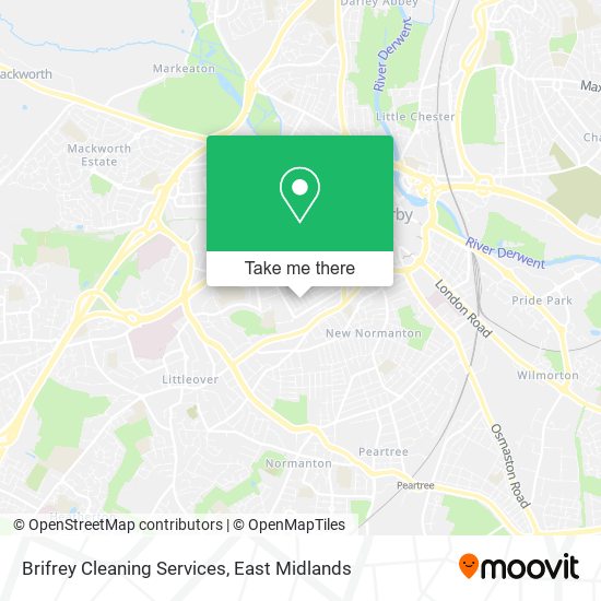 Brifrey Cleaning Services map