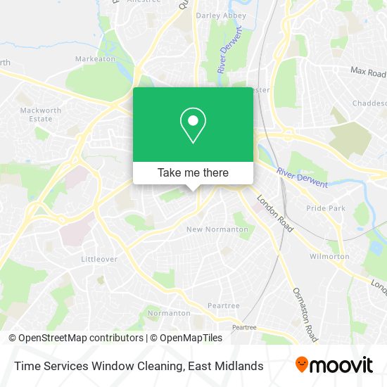 Time Services Window Cleaning map