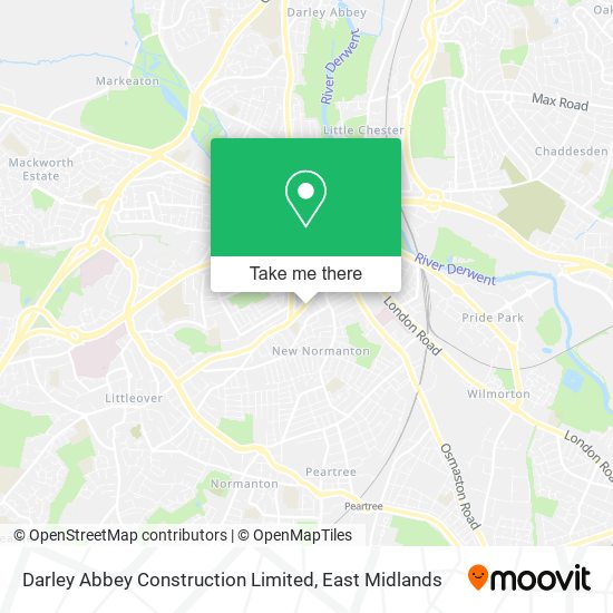 Darley Abbey Construction Limited map