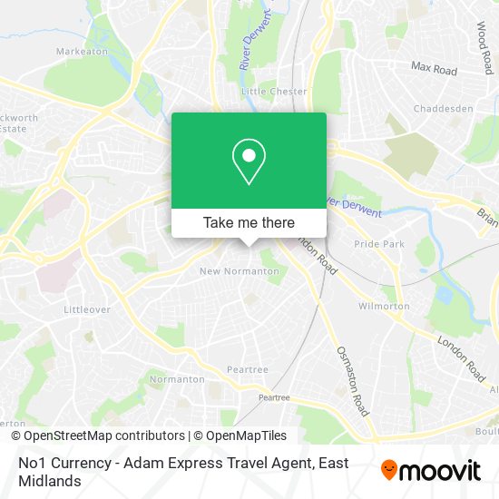 No1 Currency - Adam Express Travel Agent map