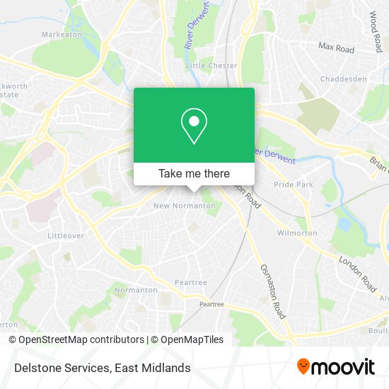 Delstone Services map