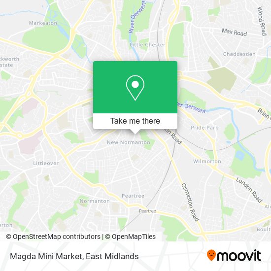 Magda Mini Market map