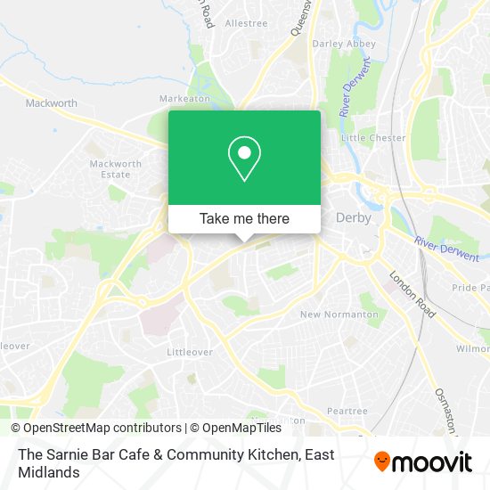 The Sarnie Bar Cafe & Community Kitchen map