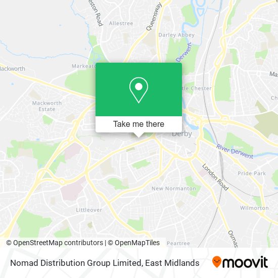 Nomad Distribution Group Limited map