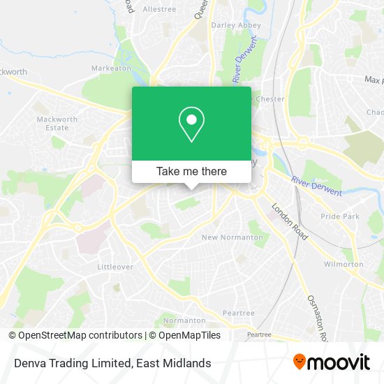 Denva Trading Limited map