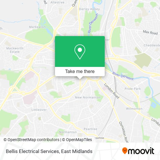 Bellis Electrical Services map