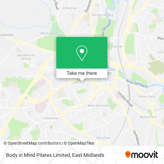 Body in Mind Pilates Limited map