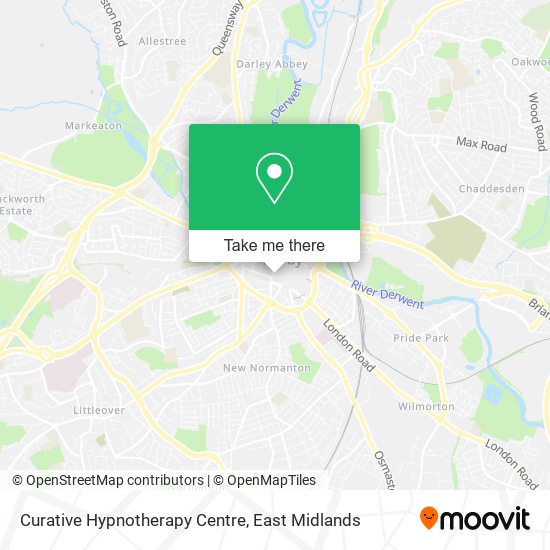 Curative Hypnotherapy Centre map