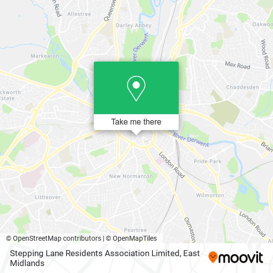 Stepping Lane Residents Association Limited map