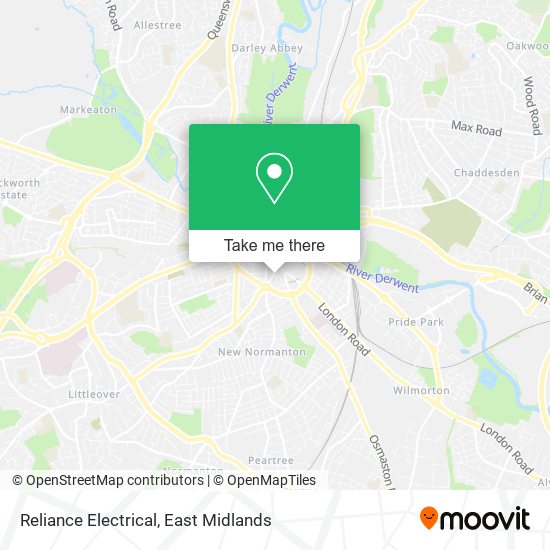 Reliance Electrical map