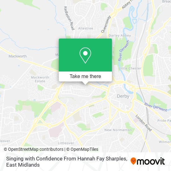 Singing with Confidence From Hannah Fay Sharples map