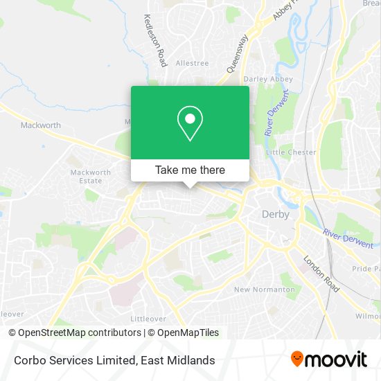 Corbo Services Limited map