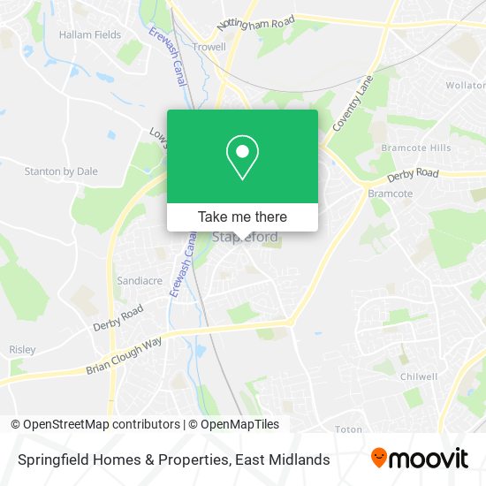 Springfield Homes & Properties map
