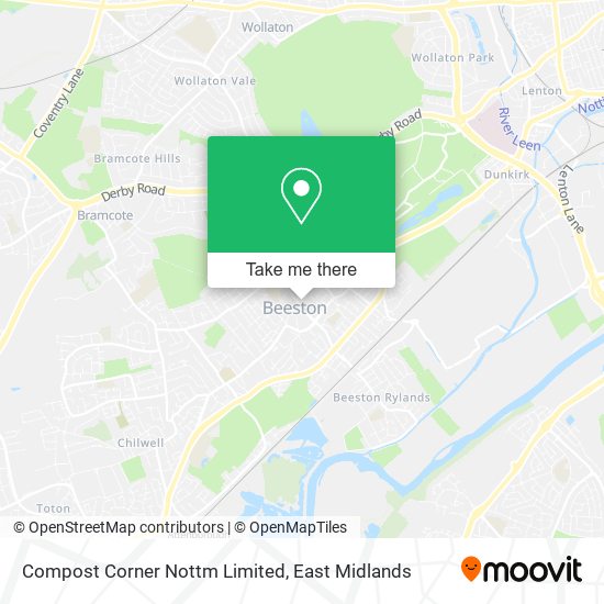 Compost Corner Nottm Limited map
