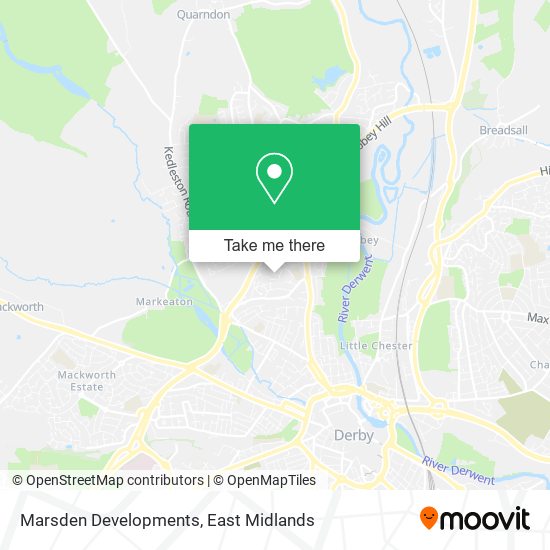 Marsden Developments map