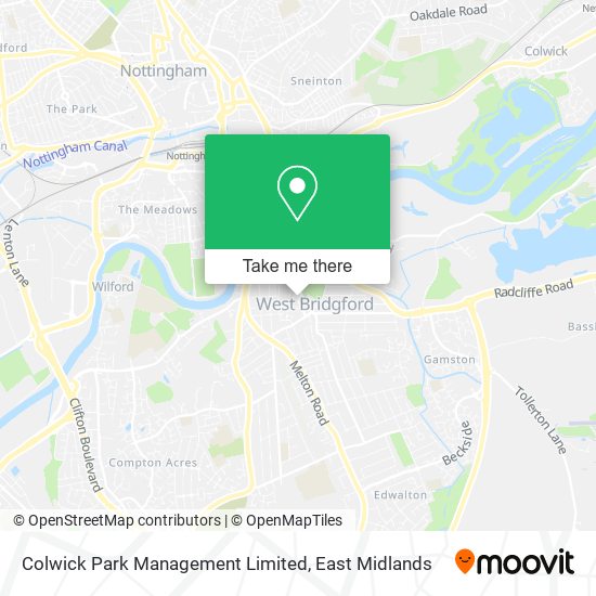 Colwick Park Management Limited map