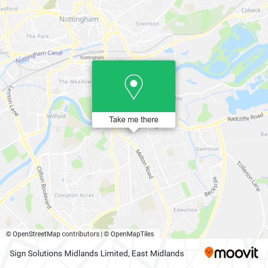 Sign Solutions Midlands Limited map
