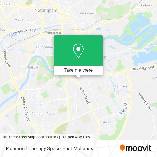 Richmond Therapy Space map