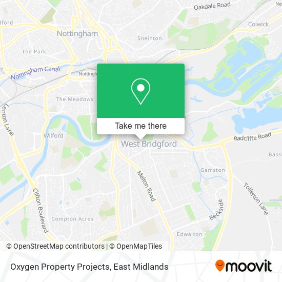 Oxygen Property Projects map